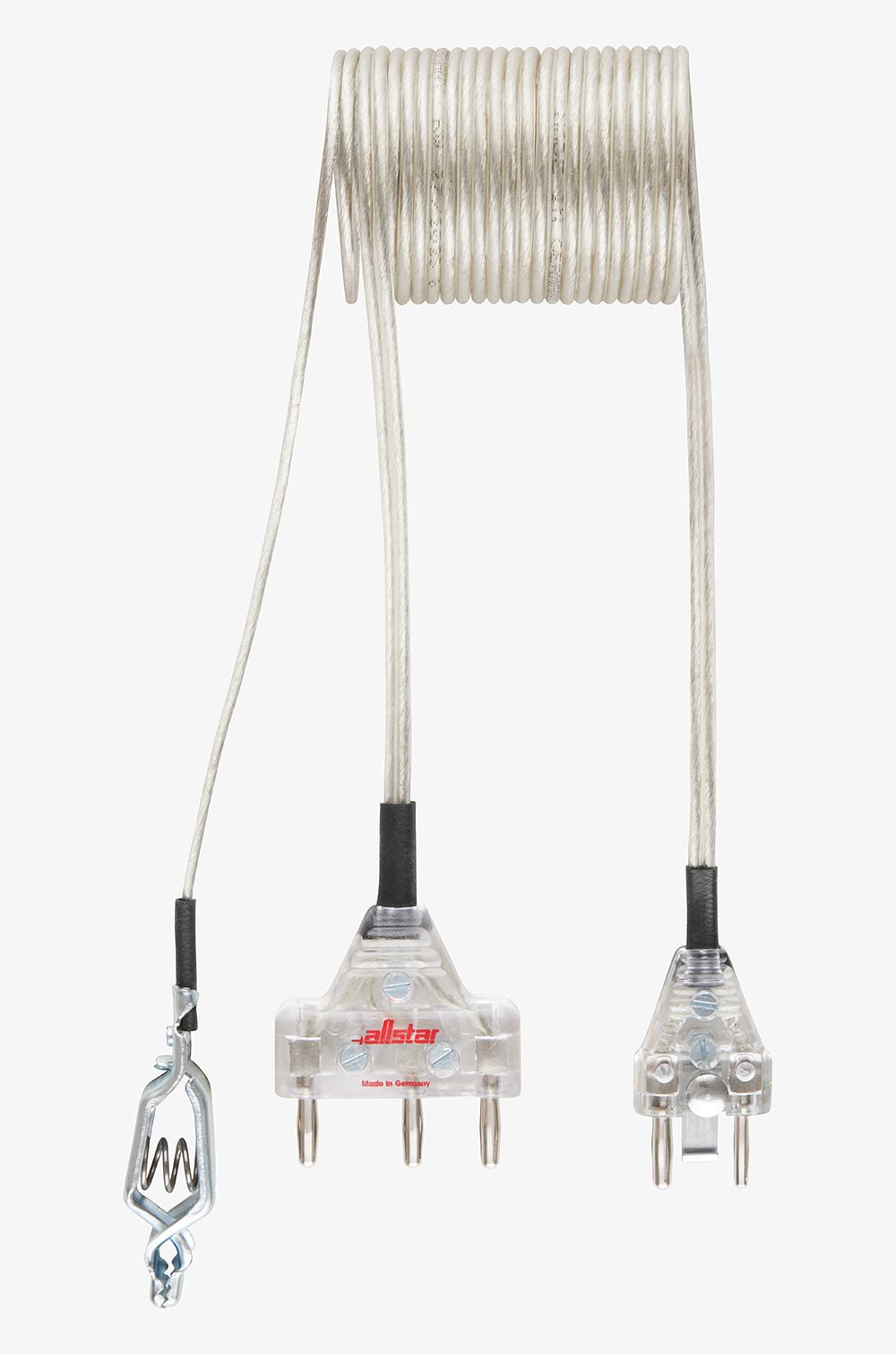 Шнур рапира сабля прозрачный шнур и вилка ALLSTAR FK-S Фото 1